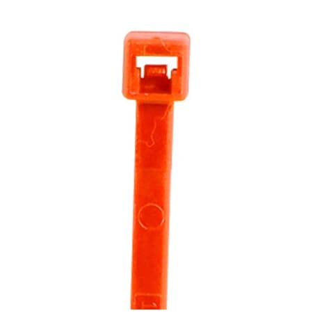 Bsc Preferred Cable Tie, 18 in L, Fluorescent Red, Nylon 6/6, 50 lb Strength, 500 PK BUY00018923
